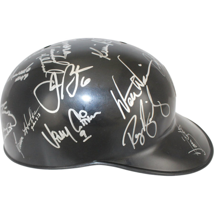 Walker Bichette Castilla +22 Signed Colorado Rockies 1995 Helmet Beckett 55420