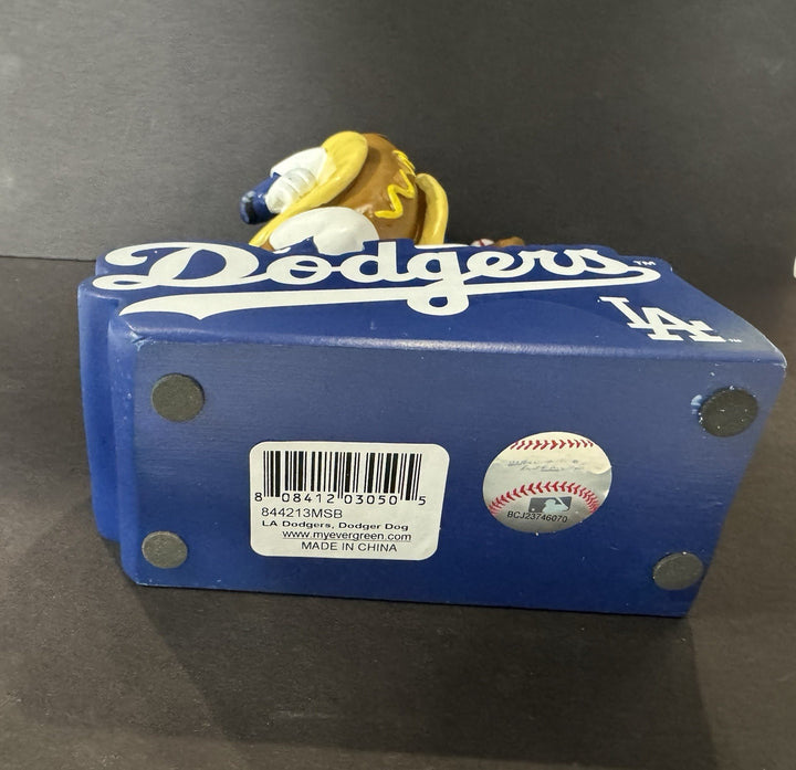 Los Angeles Dodgers Dodger Hot Dog Mascot Statue 12" MLB Figurine Nib Ohtani