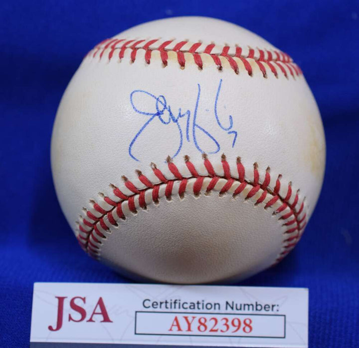 Jeremy Giambi JSA COA Autograph American League Signed Baseball