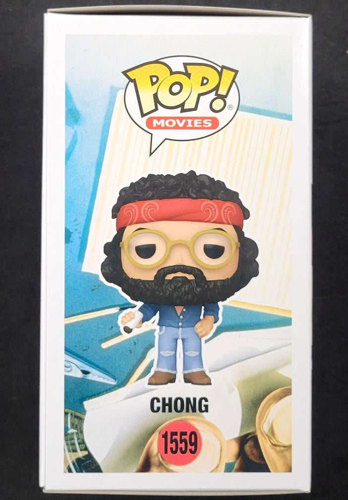 Tommy Chong signed Cheech & Chong Up in Smoke Funko Pop! 1559 auto~ Beckett BAS