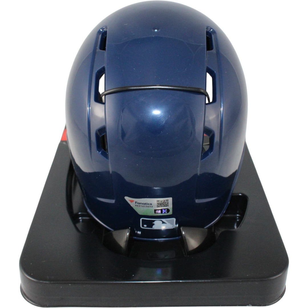 Anthony Volpe Autographed New York Yankees Rawlings Mini Helmet Fanatics 53699