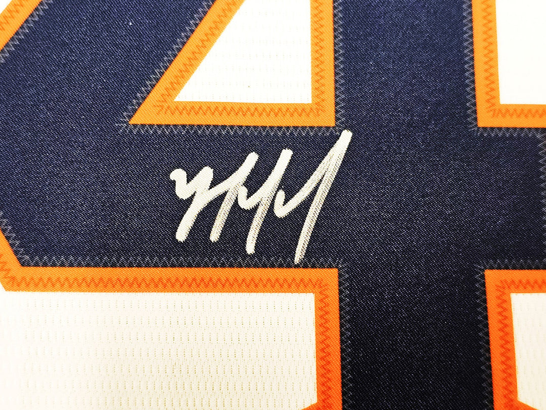 Houston Astros Yordan Alvarez Auto Signed White Nike Jersey Size L Beckett Wit