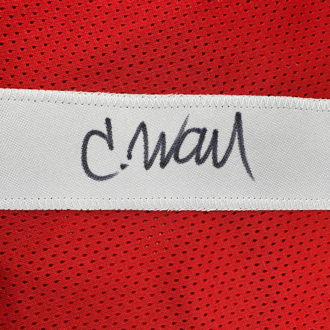 Autographed/Signed Charvarius Ward San Francisco Red Jersey Beckett BAS COA
