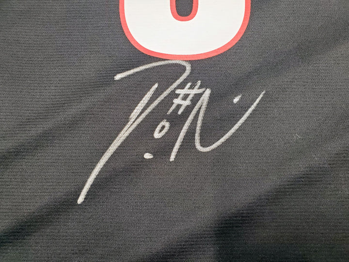 Trail Blazers Damian Lillard Signed Black Fanatics Jersey Size XXL Beckett