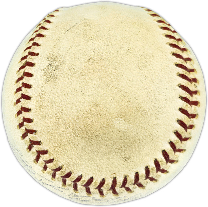 Roberto Clemente Signed Giles NL Baseball "Best Wishes" Beckett AE41474