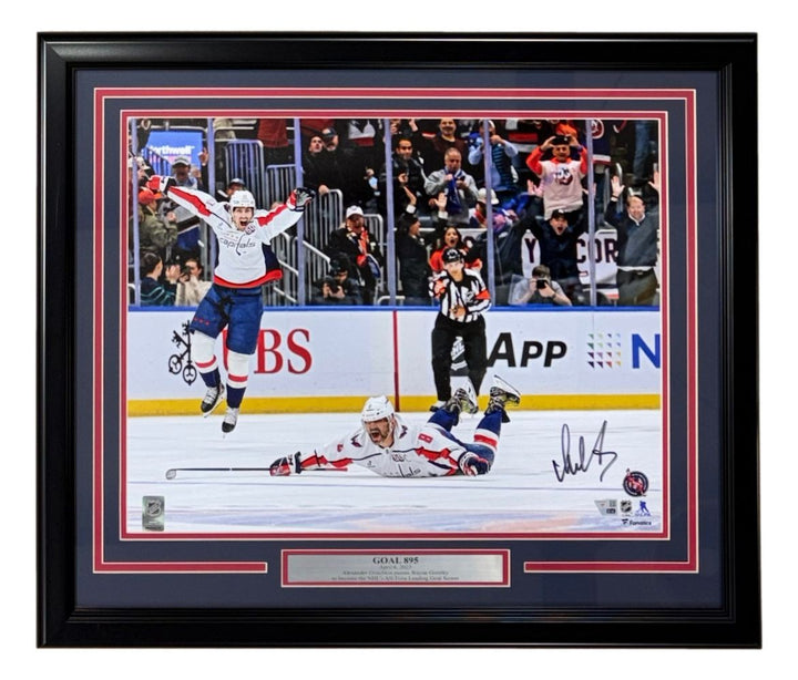 Alexander Ovechkin Signed Framed 16x20 Capitals Goal 895 Gretzky Photo 2