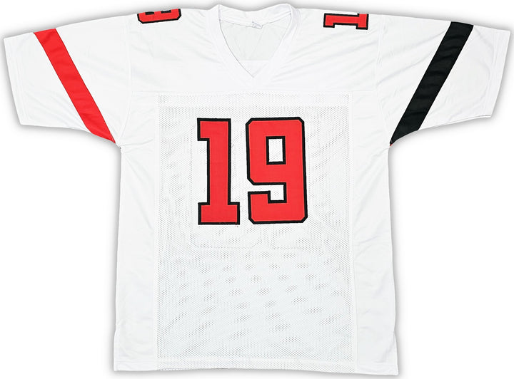 Texas Tech Red Raiders Tyree Wilson Autographed Signed White Jersey Beckett Wit