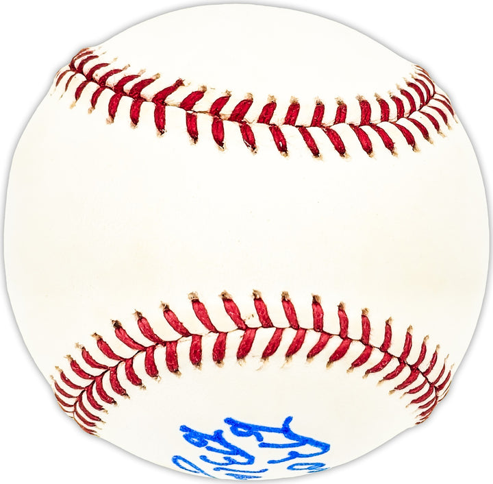Ron Blackburn Signed Official NL Baseball Pittsburgh Pirates Beckett QR #BM25569