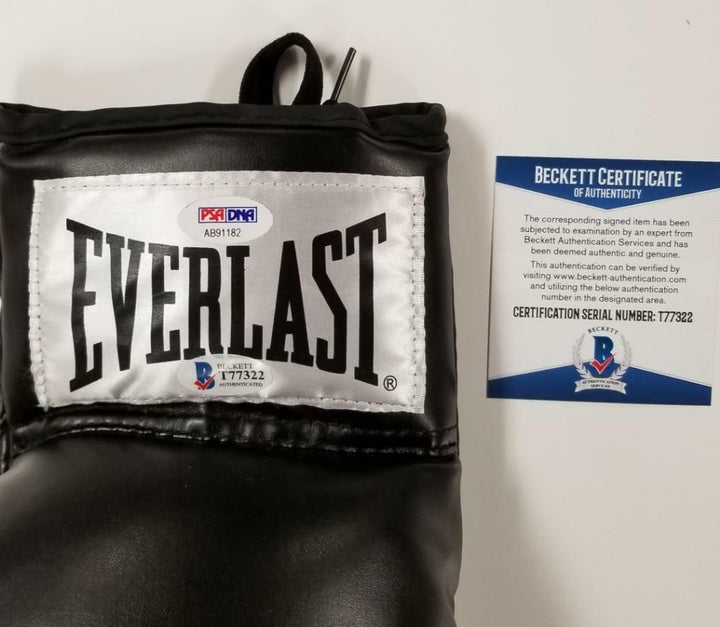 Hilary Swank signed Everlast Boxing Glove Million Dollar Baby ~ Beckett BAS COA