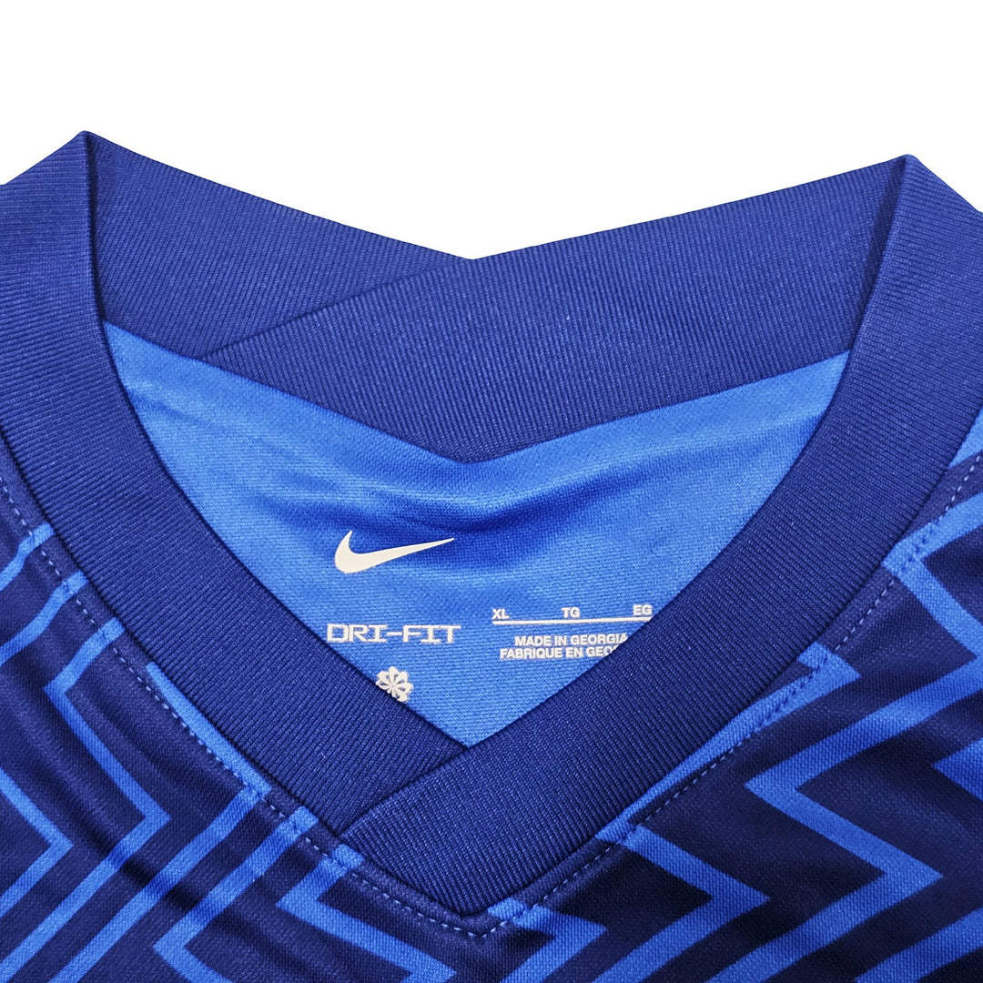 Chelsea F.C. Mason Mount Auto Signed Blue Nike Jersey Size XL in Black Beckett