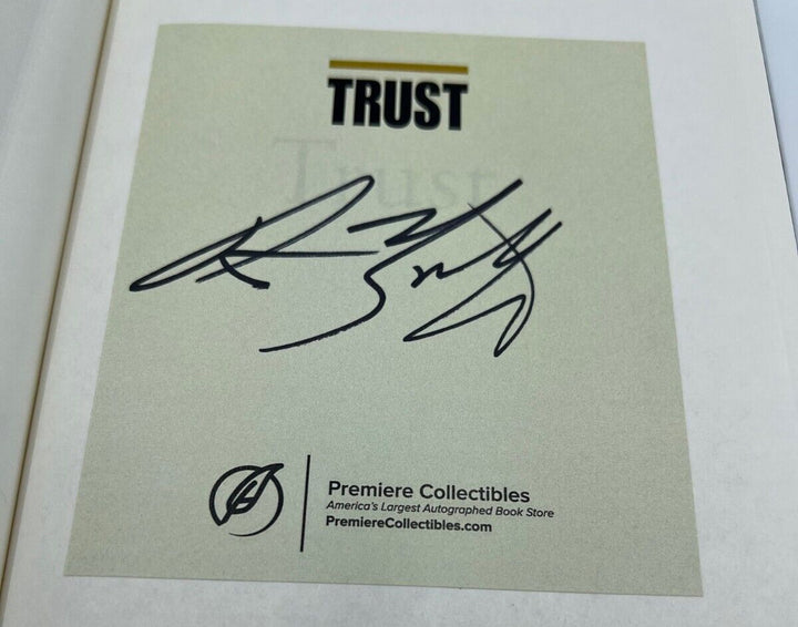 Pete Buttigieg Signed Trust: America's Best Chance Hardcover Book Coa