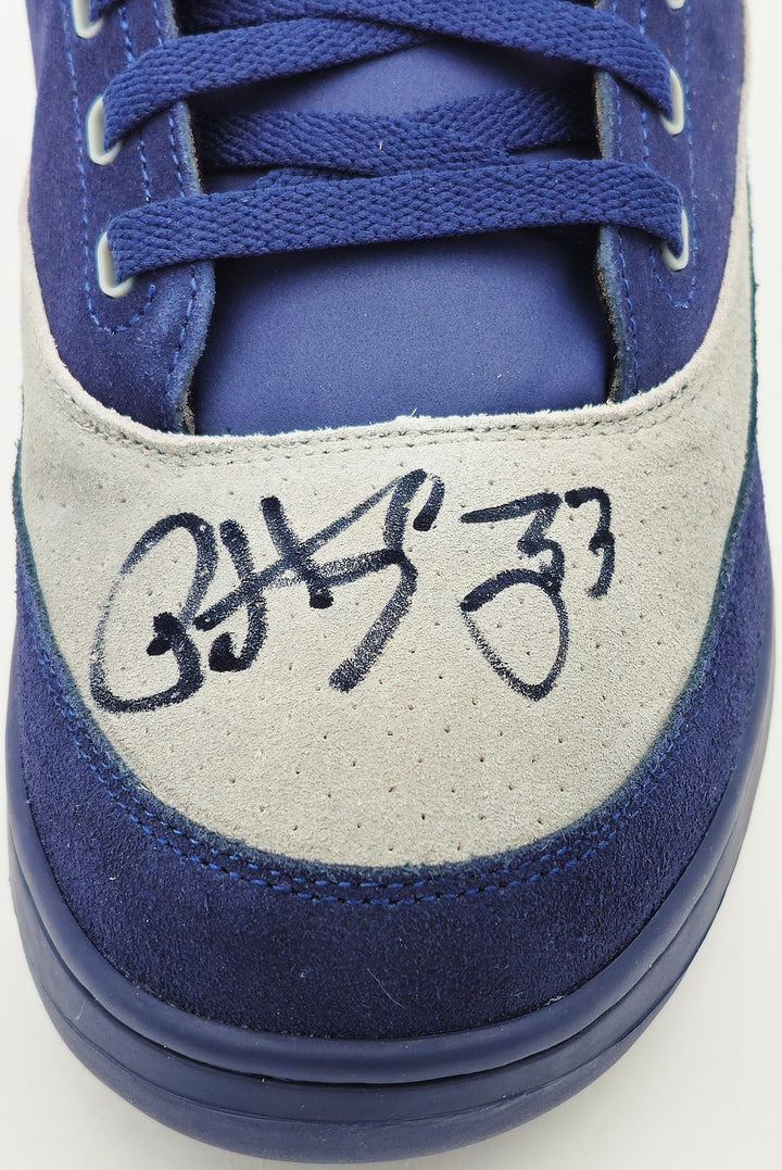 Patrick Ewing Auto Navy Athletics 33 HI OG Shoe Georgetown Hoyas Size 13 W/ Box