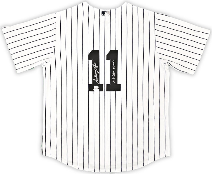 Yankees Anthony Volpe Auto White Nike Jersey Size L MLB Debut 3-30-23 Fanatics