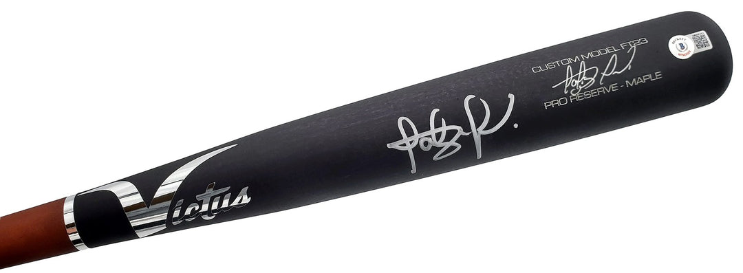 Fernando Tatis Jr. Signed Black Victus Game Model Bat San Diego Padres Beckett