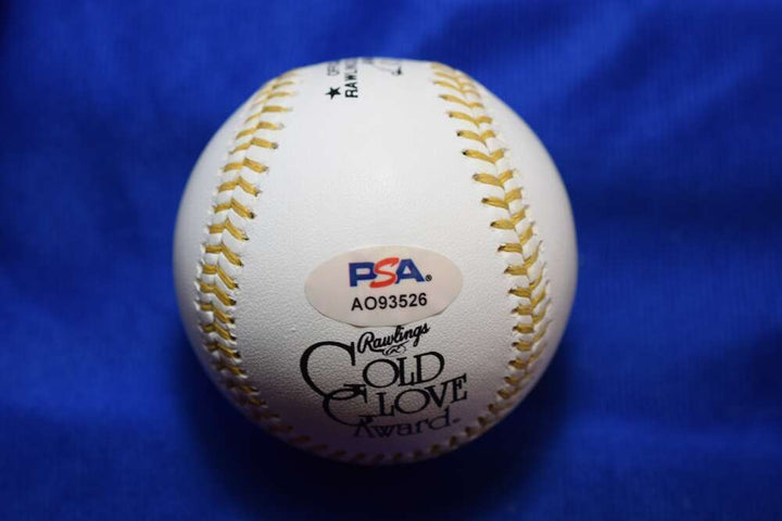 Bernie Williams PSA DNA Autograph Major League Gold Glove Signed Baseball