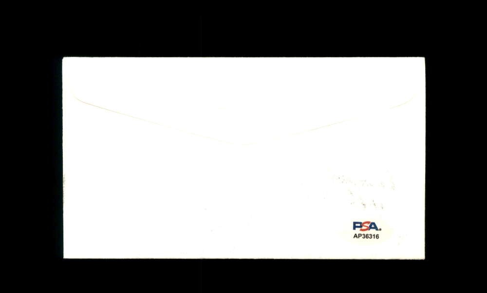 Waite Hoyt PSA DNA Signed 1969 First Day Cover Cache FDC Autograph