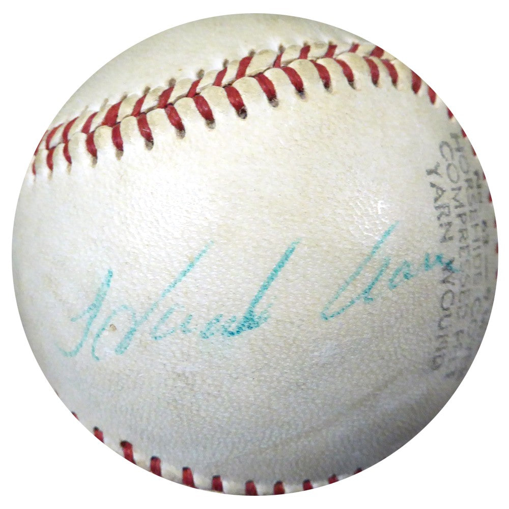 Hank Aaron Signed Baseball Atlanta Braves Vintage Sig Beckett #A04762