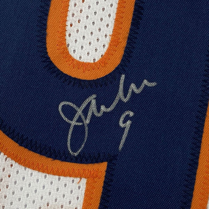 Autographed/Signed JIM MCMAHON Chicago White Football Jersey JSA COA Auto