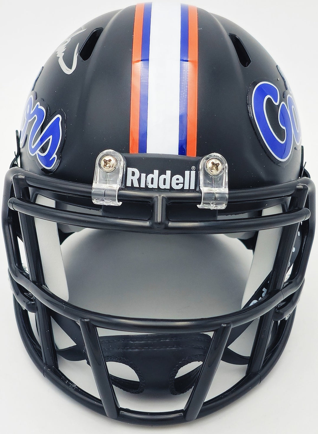 Steve Spurrier Auto Florida Gators Black 2023 Alt Speed Mini Helmet Beckett