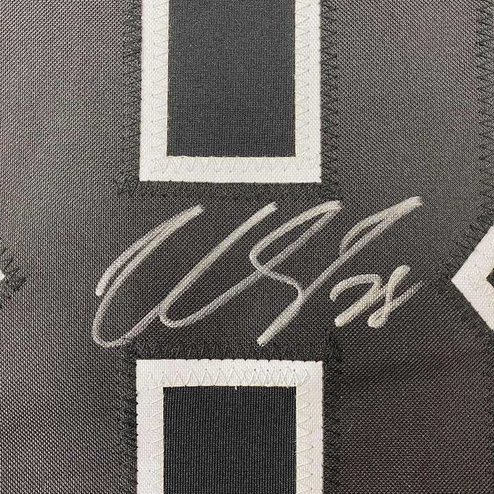 Framed Autographed/Signed Claude Giroux 35x39 Black Jersey PSA/DNA COA