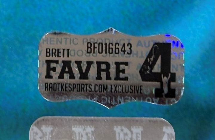 Brett Favre Signed Framed 16x20 Green Bay Packers Photo Lambeau Legends Radtke