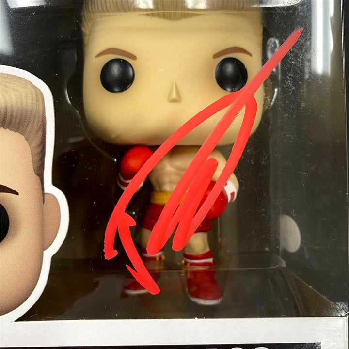 Dolph Lundgren signed Ivan Drago Rocky Funko Pop Figure 1715 (B) autograph ~ JSA