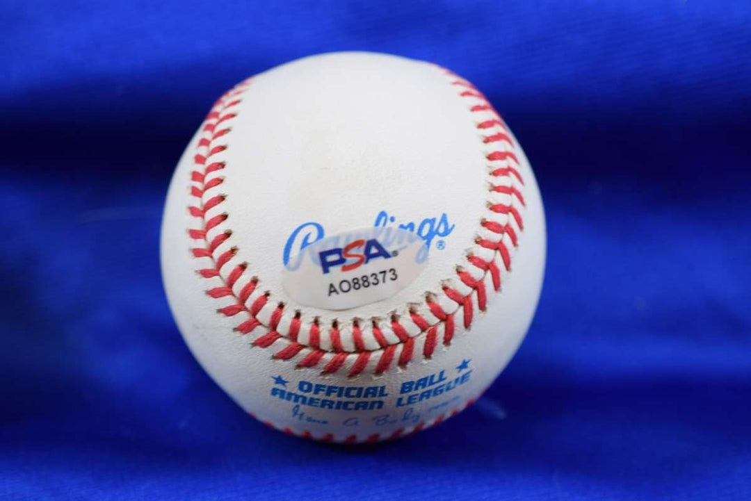 Alan Shepard PSA DNA COA Autograph OAL American League Signed Baseball