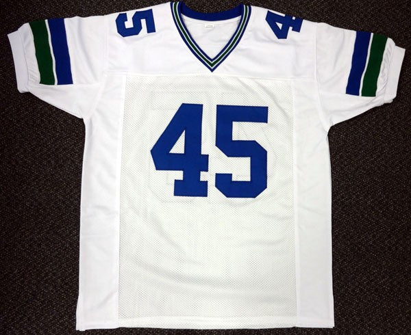 Seattle Seahawks Kenny Easley Autographed Signed White Jersey MCS Holo