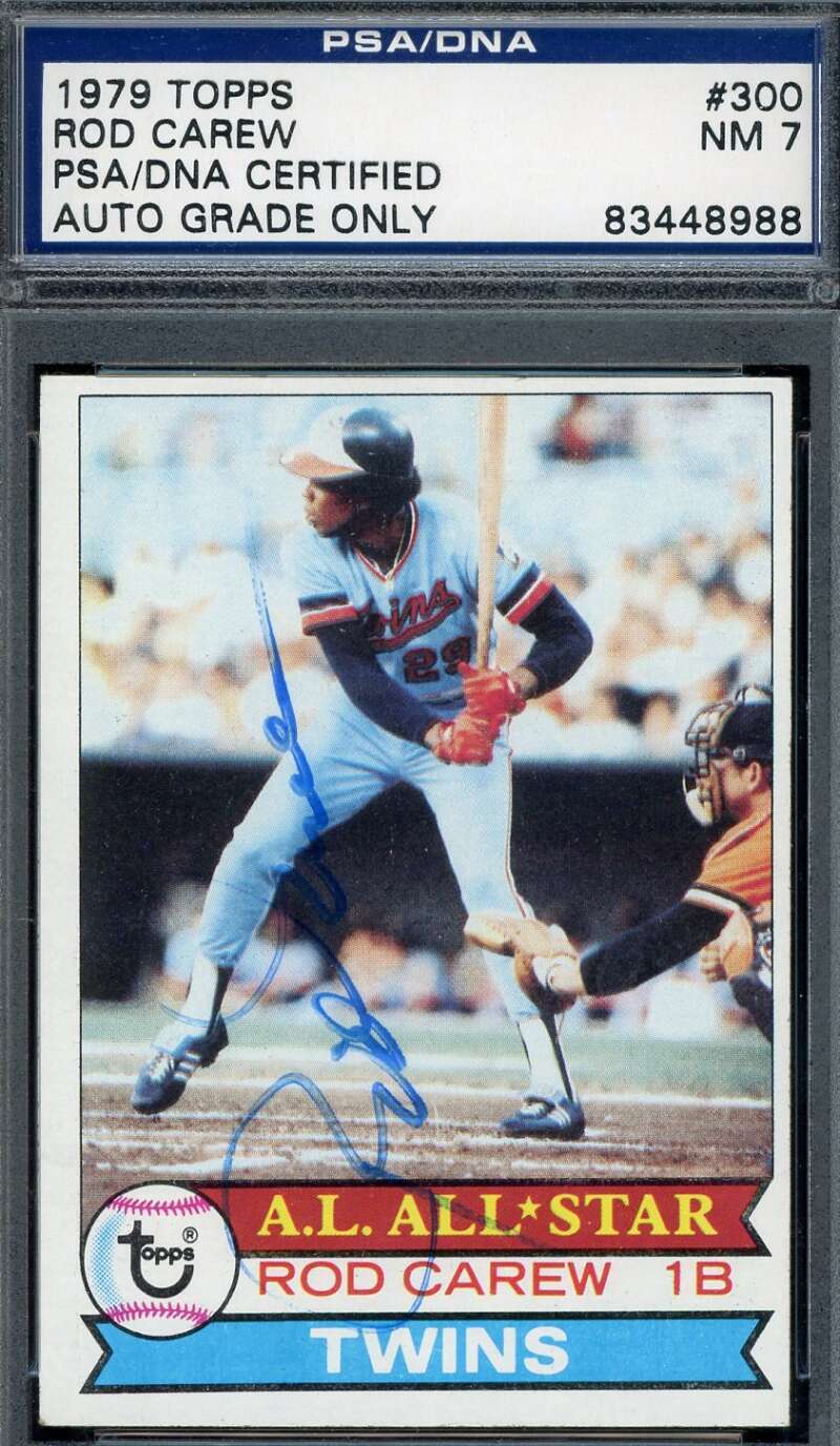 Rod Carew PSA DNA Coa Signed 1979 Topps  Autograph