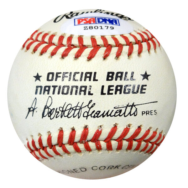 Charlie Neal Autographed Signed Official NL Baseball Brooklyn Dodgers PSA/DNA