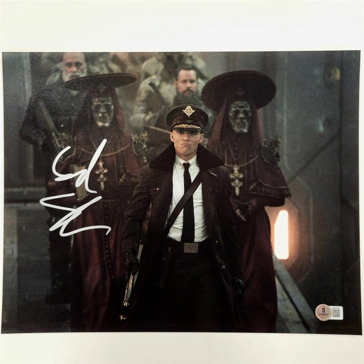 Ed Skrein signed Rebel Moon 11x14 photo autograph auto ~ Beckett BAS