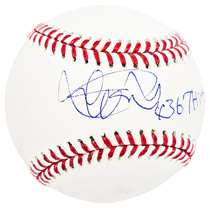 Ichiro Suzuki Signed MLB Baseball Seattle Mariners "4367 Hits" IS Holo