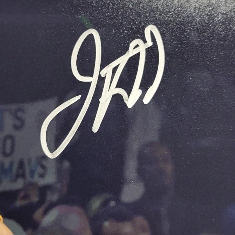 Jason Kidd autograph signed 11x14 photo Mavericks vs Kobe ~ Fanatics Authentic