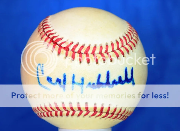 Carl Hubbell Psa/dna Authentic Signed Feeney National League Baseball Autograph