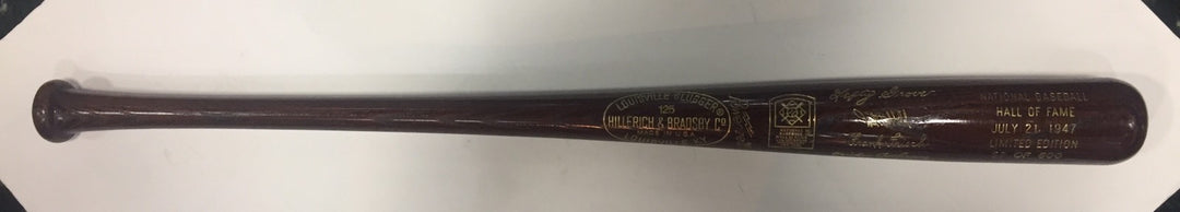 1947 Hall Of Fame Commemorative Brown HOF Bat /500 Carl Hubbell Lefty Grove