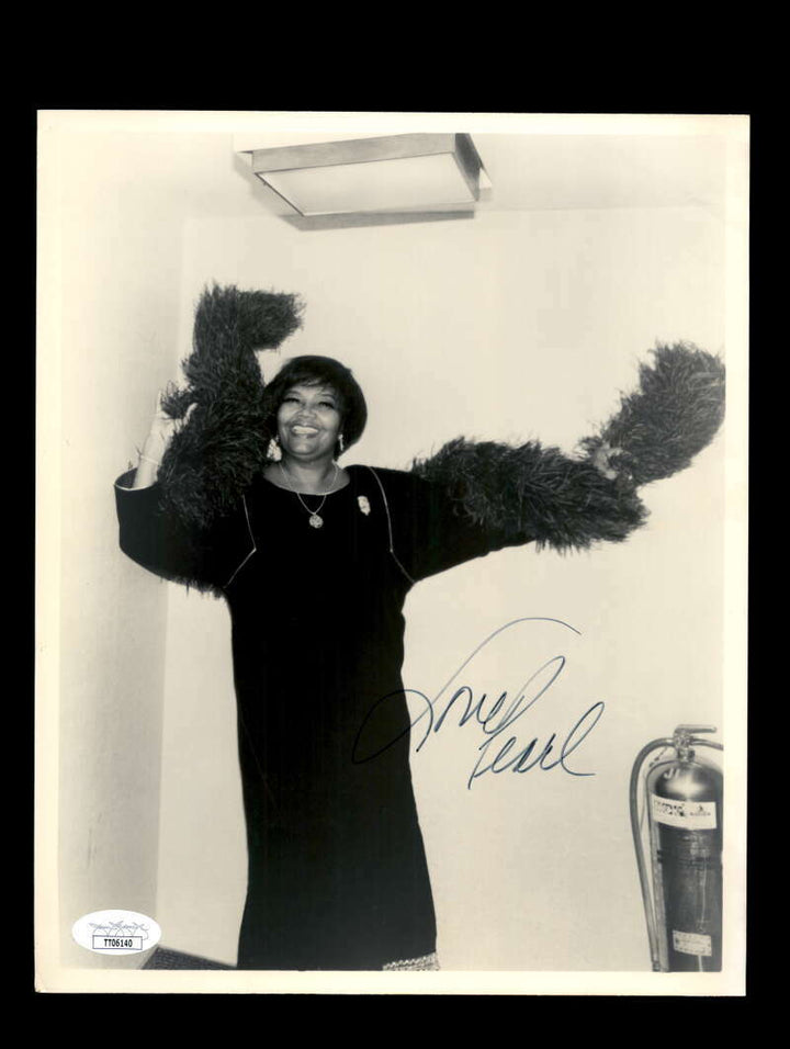 Pearl Bailey JSA Coa Signed 8x10 Photo Autograph