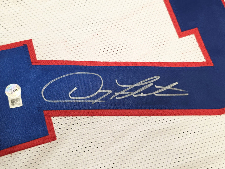 Buffalo Bills Doug Flutie Signed White Jersey Beckett Witness