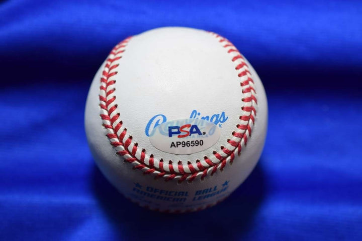 Roberto Alomar PSA DNA Autograph American League OAL Signed Baseball