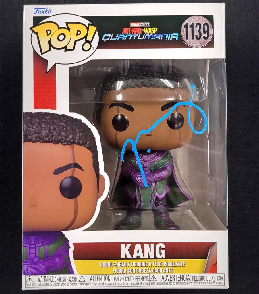 Jonathan Majors signed Ant-Man Kang The Conqueror Funko Pop! auto ~ Beckett BAS