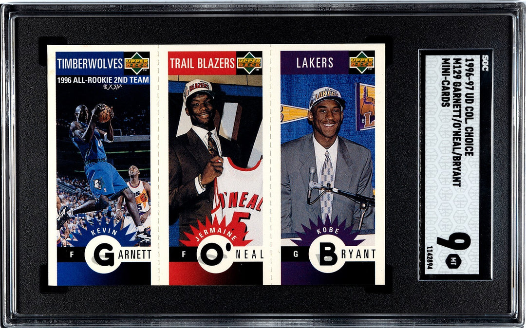 Kobe Bryant 1996-97 Upper Deck Collector Choice RC M129  Card - SGC Graded 9 MT