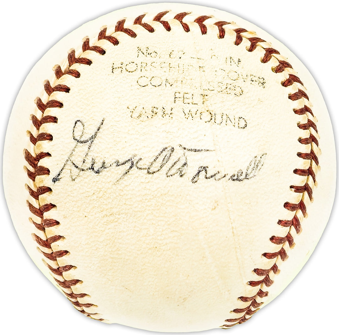 George O'Donnell Signed Official Baseball Pittsburgh Pirates Beckett QR #BM25559