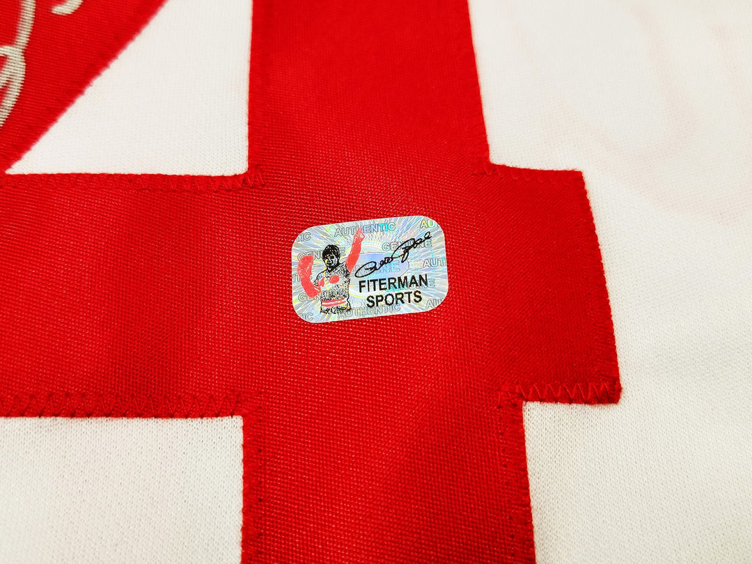 Cincinnati Reds Pete Rose Autographed Signed White Jersey PR Holo
