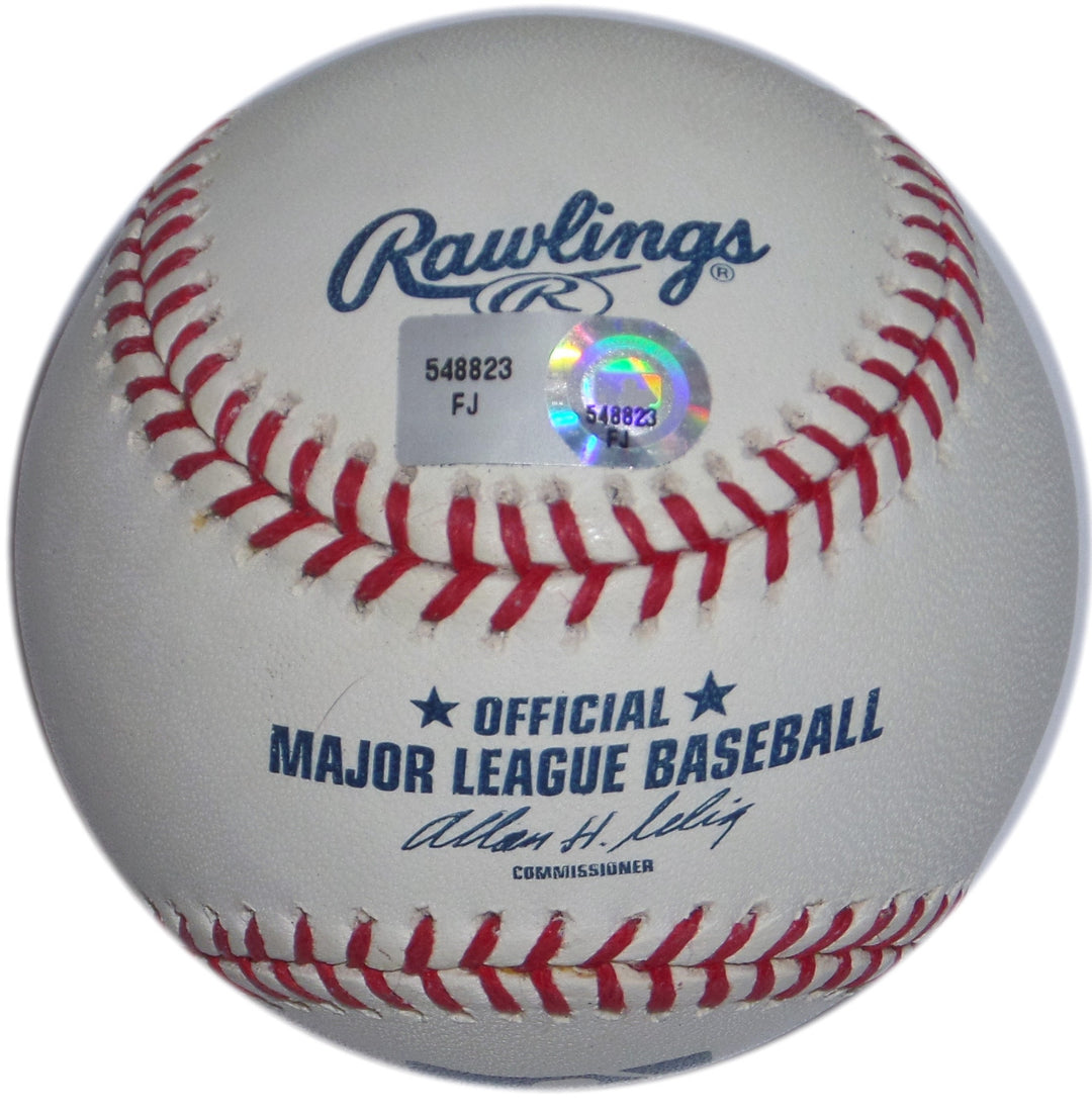 MICHAEL BOURN SIGNED BASEBALL CLEVELAND INDIANS BRAVES ASTRO PHILS MLB HOLO AUTO