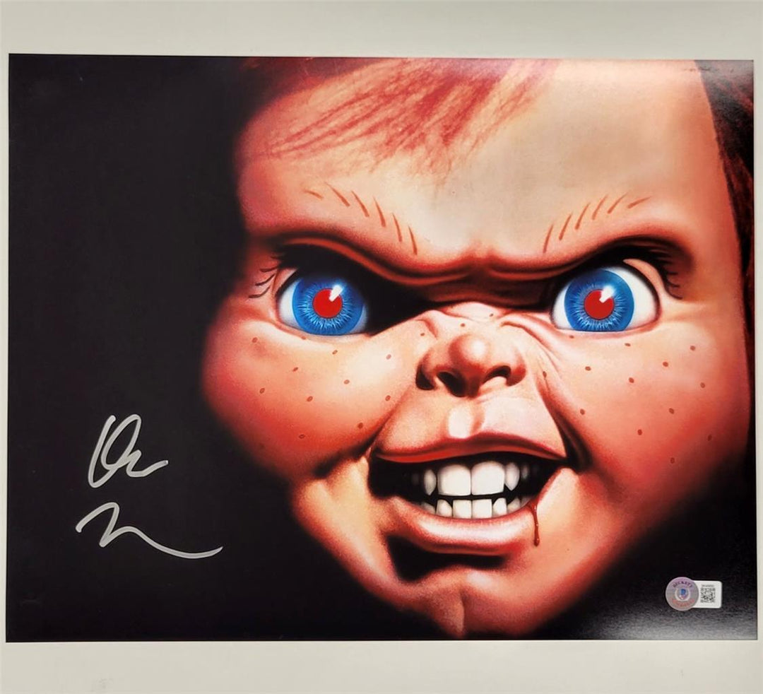 Don Mancini signed Chucky 11x14 photo Child's Play autograph (B) ~ Beckett BAS