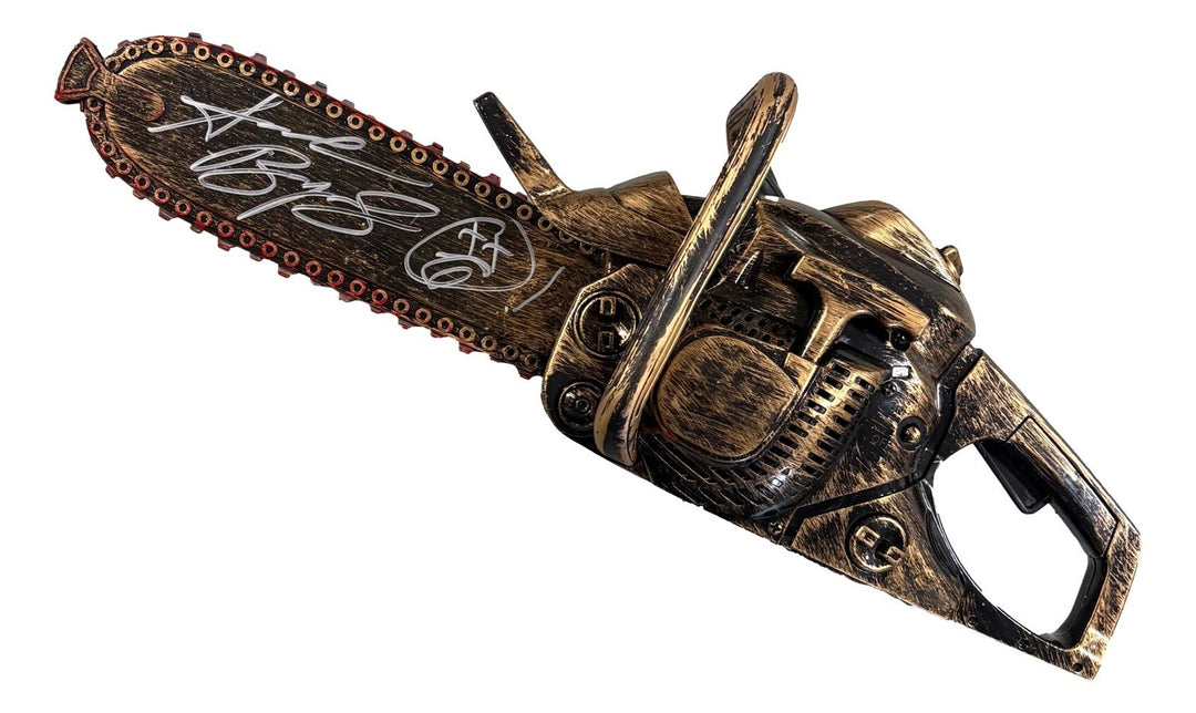 Andrew Bryniarski Texas Chainsaw Massacre Signed 16" Toy Chainsaw JSA