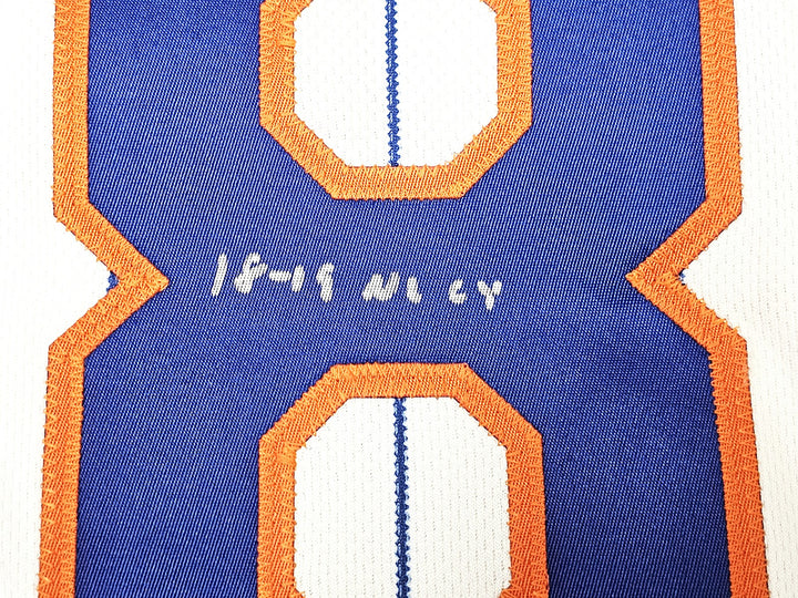 Mets Jacob deGrom Auto White Nike Authentic Jersey Size 44 18-19 NL CY Fanatics