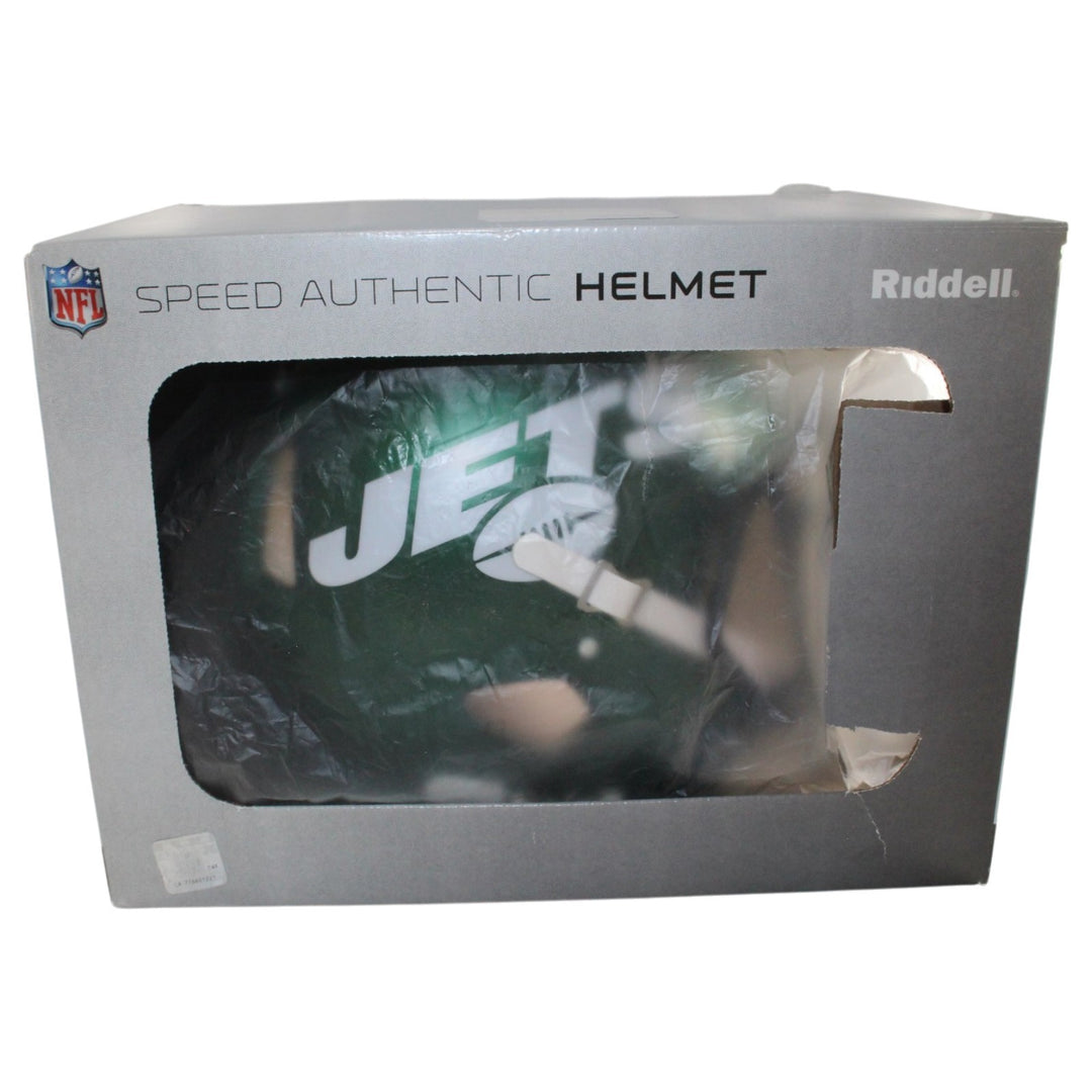 Darrelle Revis Autographed New York Jets Authentic Helmet Beckett 56477