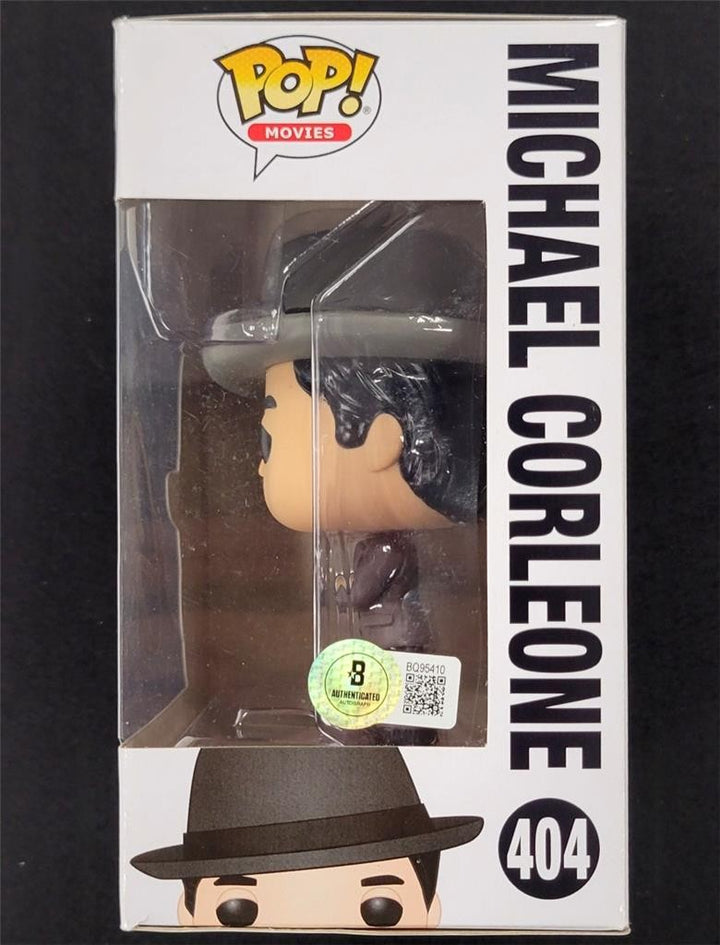 Al Pacino signed Godfather Michael Corleone Funko Pop 404 autograph Beckett BAS