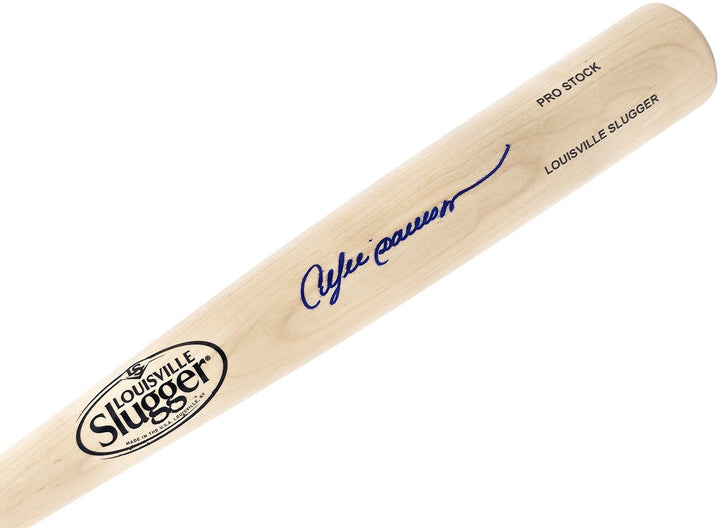 Andre Dawson Auto Blonde L Slugger Pro Stock Baseball Bat Montreal Expos Beckett