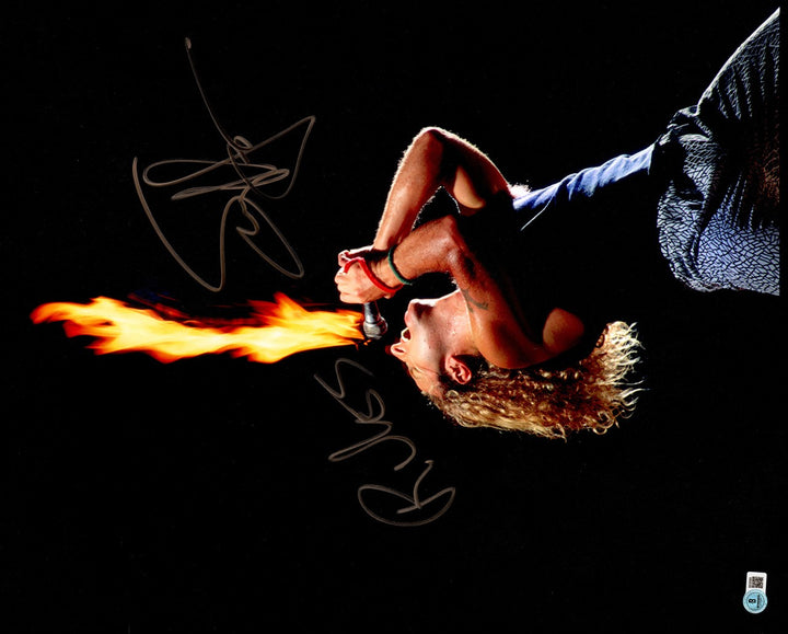 Sammy Hagar Signed 16x20 Photo "Rules" (Sig Removal) Beckett #BS30365